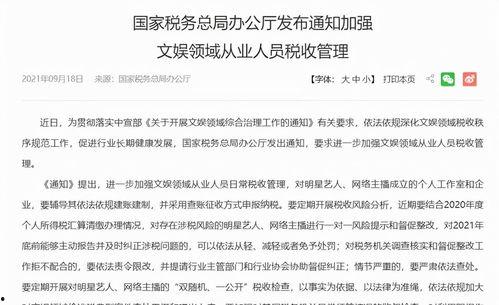 明星网红交税,揭秘高收入者的纳税真相